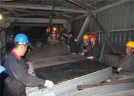 炭鉱の企業のためのEP600ポリエステル コンベヤー ベルトの加硫装置1200のmm